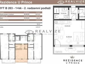 Pronájem bytu 1+kk, České Budějovice, Rudolfovská tř., 34 m2