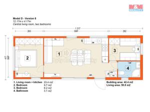 Prodej mobilheimu, Praha - Žižkov, Jičínská, 42 m2