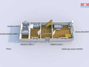 Prodej rodinného domu, Chrást, Smědčická, 105 m2