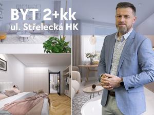 Prodej bytu 2+kk, Hradec Králové, Střelecká, 51 m2