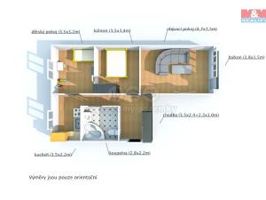 Prodej bytu 3+1, Chodov, U Porcelánky, 65 m2