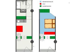 Pronájem bytu 1+kk, Zlín, J. A. Bati, 31 m2