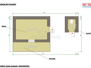 Prodej chaty, Hlásná Třebaň, Chatařská, 22 m2