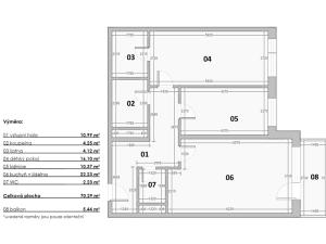 Prodej atypického bytu, Praha - Modřany, Československého exilu, 75 m2