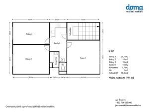 Prodej rodinného domu, Brno, Tovačovského, 220 m2