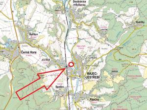 Prodej pole, Rájec-Jestřebí, 3421 m2