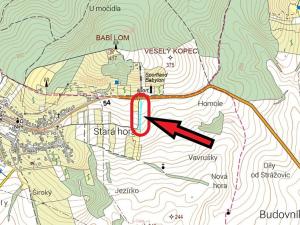 Prodej podílu pole, Strážovice, 329 m2