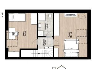 Pronájem bytu 5+1, Poříčí nad Sázavou, V Uličkách, 120 m2