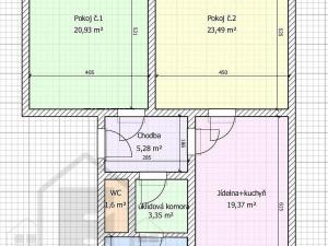 Pronájem bytu 3+kk, Smiřice, Nádražní, 80 m2