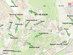 Prodej bytu 4+1, Milovice - Mladá, Lesní, 104 m2