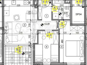 Prodej bytu 3+1, Pula, Chorvatsko, 56 m2