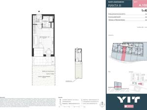 Prodej bytu 1+kk, Praha - Hlubočepy, Wassermannova, 30 m2