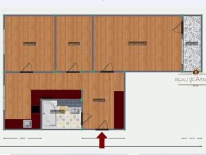 Pronájem bytu 3+1, Jablonec nad Nisou, Liberecká, 63 m2