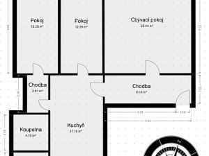 Prodej bytu 3+1, Praha - Karlín, Sokolovská, 89 m2