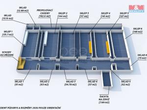 Pronájem skladu, Štěnovice, Plzeňská, 1366 m2
