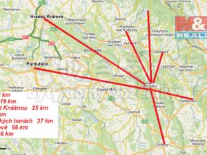 Pronájem bytu 2+1, Ústí nad Orlicí, Bratří Čapků, 54 m2