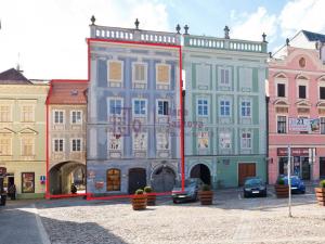 Pronájem bytu 2+kk, Jindřichův Hradec - Jindřichův Hradec I, nám. Míru, 60 m2