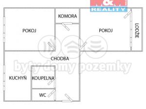 Pronájem bytu 2+1, Ostrava - Moravská Ostrava, Ahepjukova, 62 m2