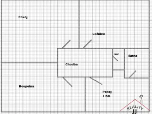 Pronájem bytu 3+kk, Praha - Lipence, Průjezdná, 102 m2