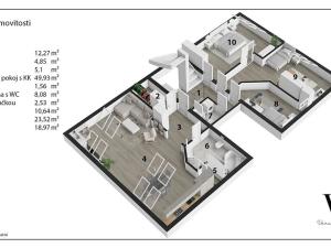 Prodej bytu 6+kk a větší, Trutnov, Havlíčkova, 193 m2