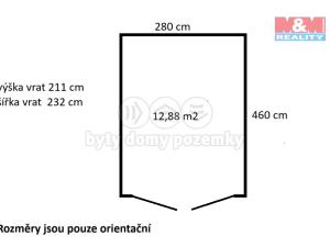 Prodej garáže, Plzeň - Doubravka, Pod Lesem, 13 m2