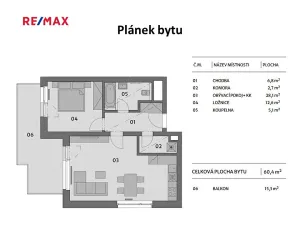 Pronájem bytu 2+kk, Praha - Letňany, Malkovského, 76 m2