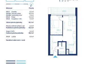 Prodej bytu 2+kk, Brno, Lidická, 61 m2