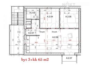 Pronájem bytu 3+kk, Lednice, Na Zahradách, 65 m2