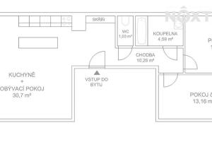 Prodej bytu 3+kk, Praha - Stodůlky, Janského, 72 m2