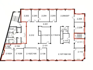 Pronájem kanceláře, Praha - Holešovice, U Uranie, 610 m2