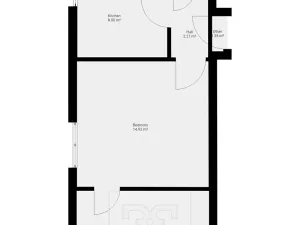 Pronájem bytu 2+1, Děčín, Na Úpatí, 43 m2