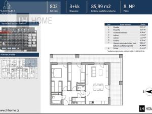 Prodej bytu 3+kk, Praha - Chodov, Gregorova, 85 m2