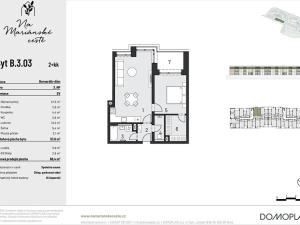 Prodej bytu 2+kk, Brandýs nad Labem-Stará Boleslav, Dřevčická, 58 m2