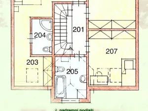 Pronájem rodinného domu, Praha - Satalice, Menšíkova, 125 m2