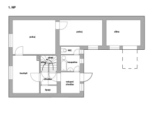 Prodej rodinného domu, Nedvědice, 110 m2