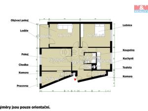 Prodej bytu 3+1, Plzeň - Bolevec, Manětínská, 79 m2