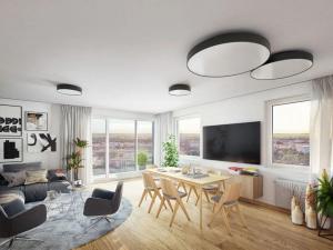 Prodej bytu 2+kk, Praha - Prosek, Nad Krocínkou, 49 m2