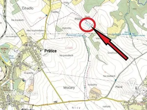 Prodej podílu pole, Prštice, 389 m2