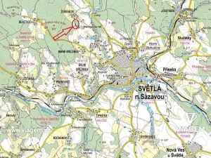 Prodej podílu pole, Světlá nad Sázavou, 699 m2