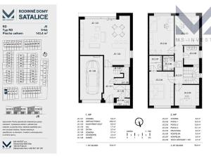 Prodej rodinného domu, Praha - Satalice, Rovná, 143 m2