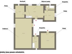 Pronájem bytu 2+1, Libavské Údolí, 38 m2