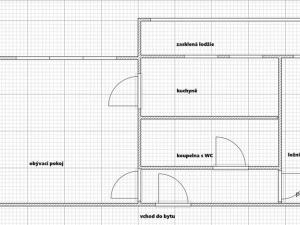 Prodej bytu 3+1, Praha - Prosek, Prosecká, 55 m2