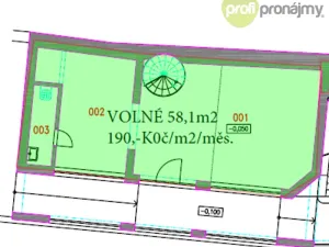 Pronájem obchodního prostoru, Humpolec, Horní náměstí, 58 m2