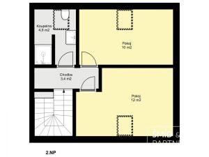 Pronájem rodinného domu, Kolín - Štítary, Ke Hřišti, 85 m2