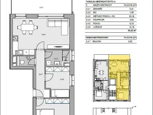 Prodej bytu 3+kk, Loučná pod Klínovcem, 54 m2