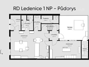 Prodej rodinného domu, Ledenice, Náměstí, 195 m2