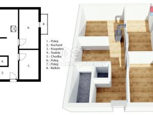 Prodej bytu 3+1, Frýdek-Místek - Místek, J. Opletala, 72 m2