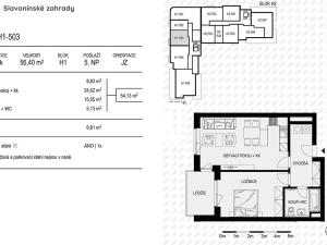 Prodej bytu 2+kk, Olomouc, Loudova, 54 m2