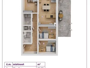 Prodej bytu 4+kk, Letohrad, U Biatlonu, 81 m2