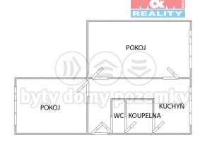 Prodej bytu 2+1, Jirkov, Studentská, 60 m2